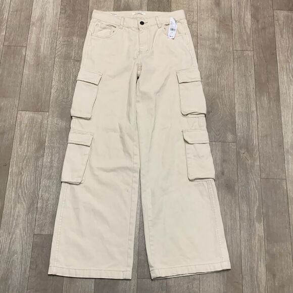 PacSun Denim - Womens NWT PacSun‎ 90’s Baggy Cargo Double Pocket Wide Leg Mid Rise Jeans